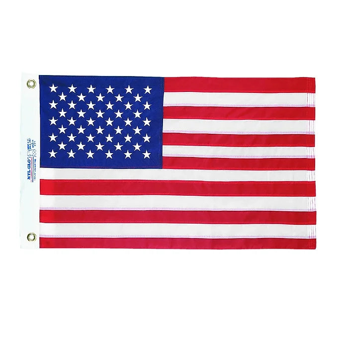 USA 12X18" NYLON OUTDOOR FLAG