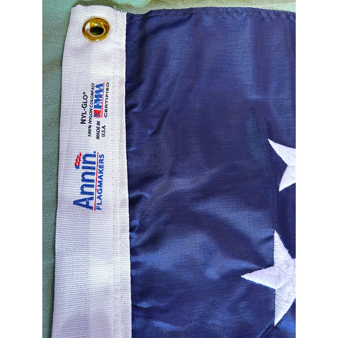 BETSY ROSS AMERICA 250 LIMITED EDITION EMBROIDERED/SEWN 3X5' NYLON OUTDOOR FLAG