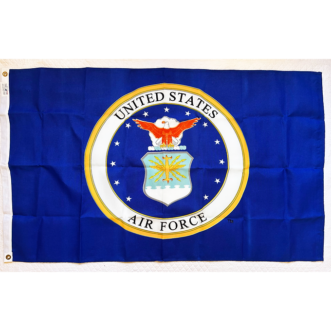 US AIR FORCE 4X6' POLYESTER OUTDOOR FLAG