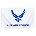 US AIR FORCE WINGS  3X5' NYLON OUTDOOR FLAG