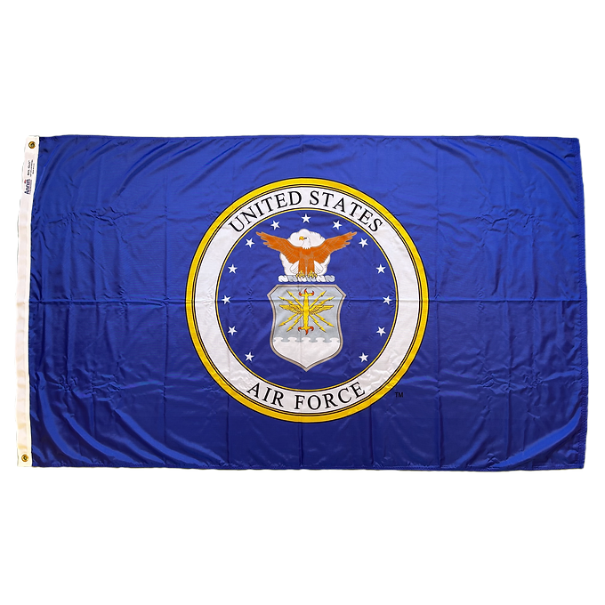 US AIR FORCE 5X8' NYLON OUTDOOR FLAG