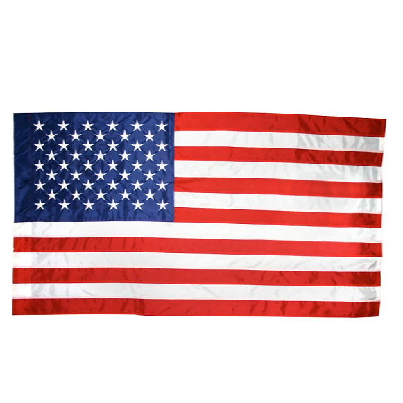 USA 2.5X4' NYLON OUTDOOR FLAG - BANNER STYLE