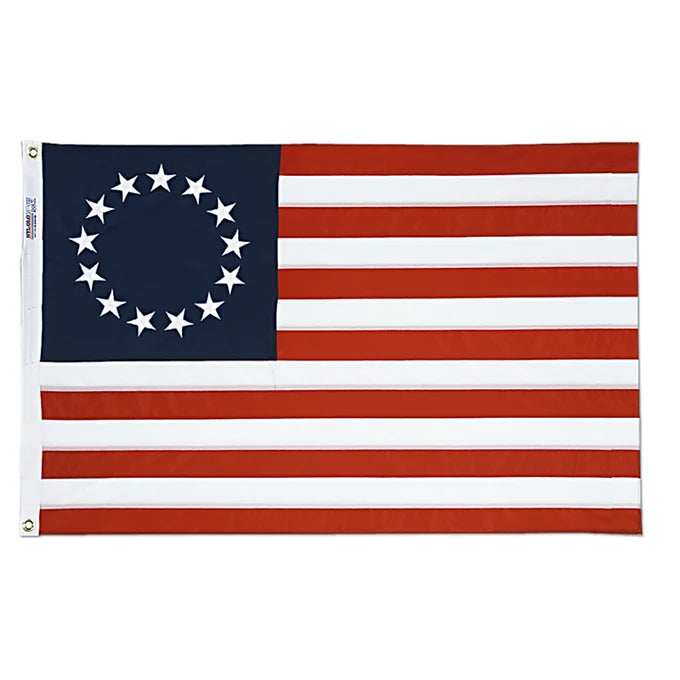 BETSY ROSS 3X5' COTTON OUTDOOR FLAG