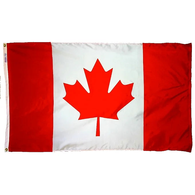 CANADA 5X8' NYLON OUTDOOR FLAG