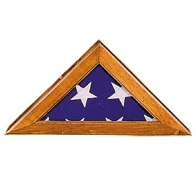 FLAG CASE LARGE WALNUT