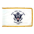 US COAST GUARD 3X5' NYLON INDOOR FLAG - FRINGE
