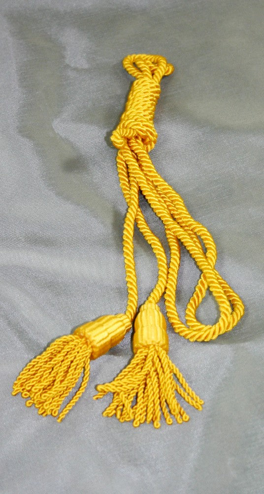 Cord & Tassels Gold 3" x 5'