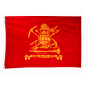 FIREFIGHTERS 3X5' NYLON OUTDOOR FLAG