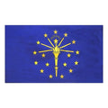 INDIANA 4X6' NYLON INDOOR FLAG - PLAIN