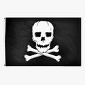 JOLLY ROGER 2X3' NYLON OUTDOOR FLAG