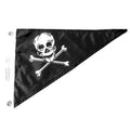 JOLLY ROGER 10 X 15" NYLON OUTDOOR PENNANT