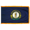 KENTUCKY 3X5' NYLON INDOOR FLAG - FRINGE