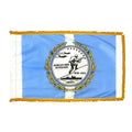 KOREAN WAR VETERAN 3X5' NYLON INDOOR FLAG - FRINGE