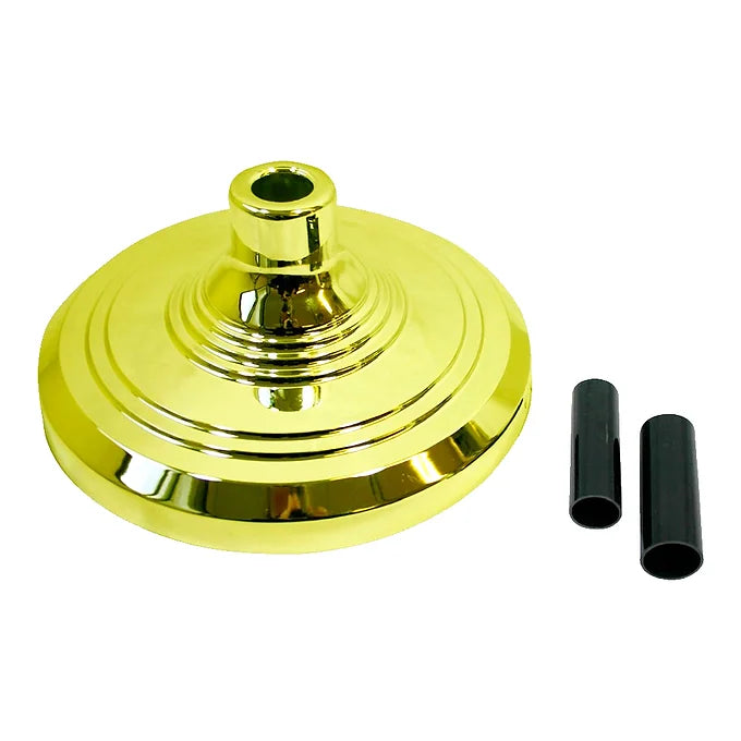 STAND 1 1/4" GOLD LIBERTY INDOOR PARADE BASE