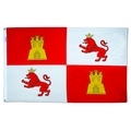 LIONS AND CASTLES - ROYAL SPAIN 3X5' NYLON OUTDOOR FLAG