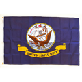 US NAVY 3X5' POLYESTER OUTDOOR FLAG