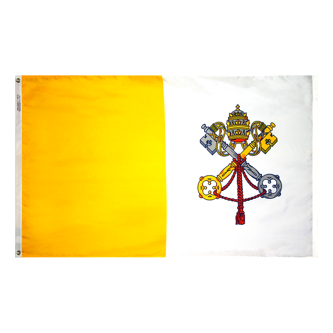 PAPAL 5X8' NYLON OUTDOOR FLAG
