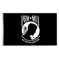 POW/MIA 4X6" STICK FLAGS - BOX OF 12