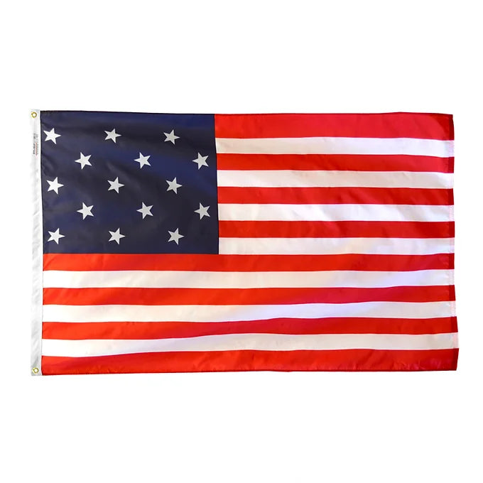 STAR SPANGLED BANNER 3X5' PRINTED NYLON OUTDOOR FLAG