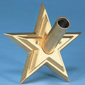 BRACKET 1 1/4" DELUXE STAR
