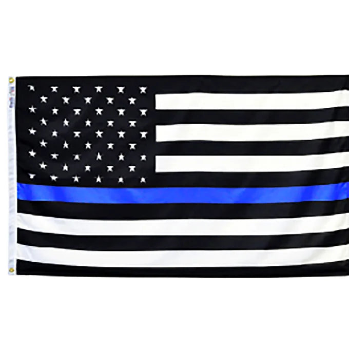 THIN BLUE LINE USA 3X5' NYLON OUTDOOR FLAG