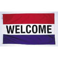 WELCOME 3X5' NYLON OUTDOOR FLAG
