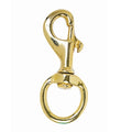 SNAP HOOK CONNECTOR BRASS 3 3/4"