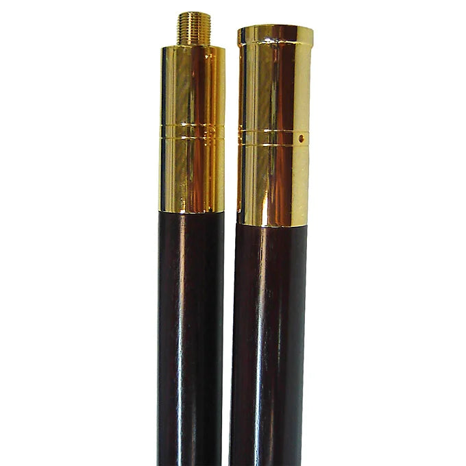 FLAGPOLE 8' X 1 1/4" INDOOR MAHOGANY